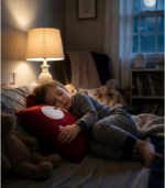 Personalized Monster Pillow | Velvet Nursery Decor with Pocket - Image 9