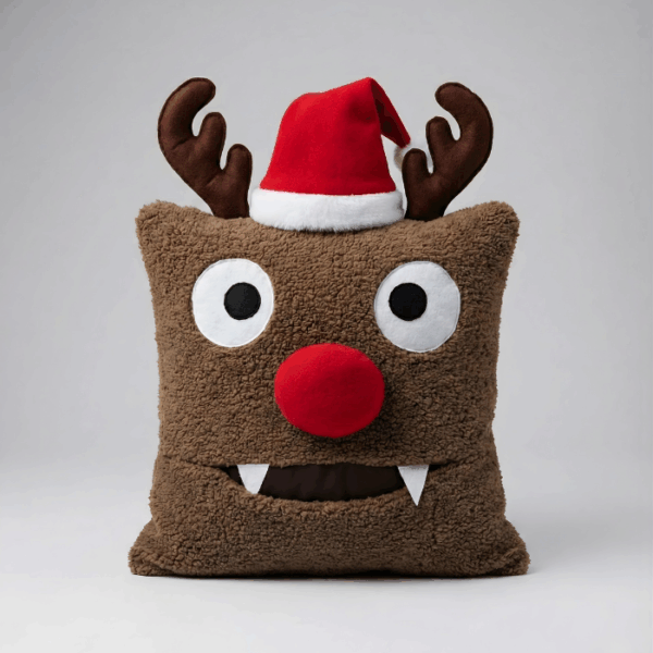 rudolph pillow xmas gift