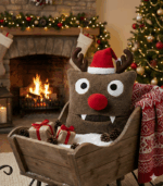 rudolph pillow xmas gift