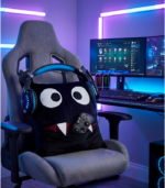 Personalized Black Monster Pillow | Spooky Gothic Decor | Bat Plushie | Halloween Home Accent - Image 13