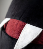 Personalized Black Monster Pillow | Spooky Gothic Decor | Bat Plushie | Halloween Home Accent - Image 9